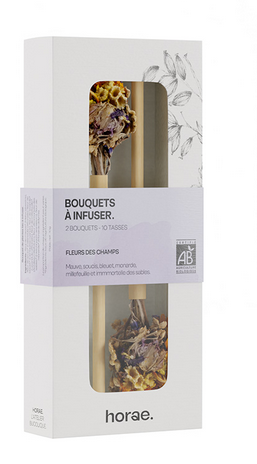 2 bouquets à infuser Fleurs des Champs Bio Horae