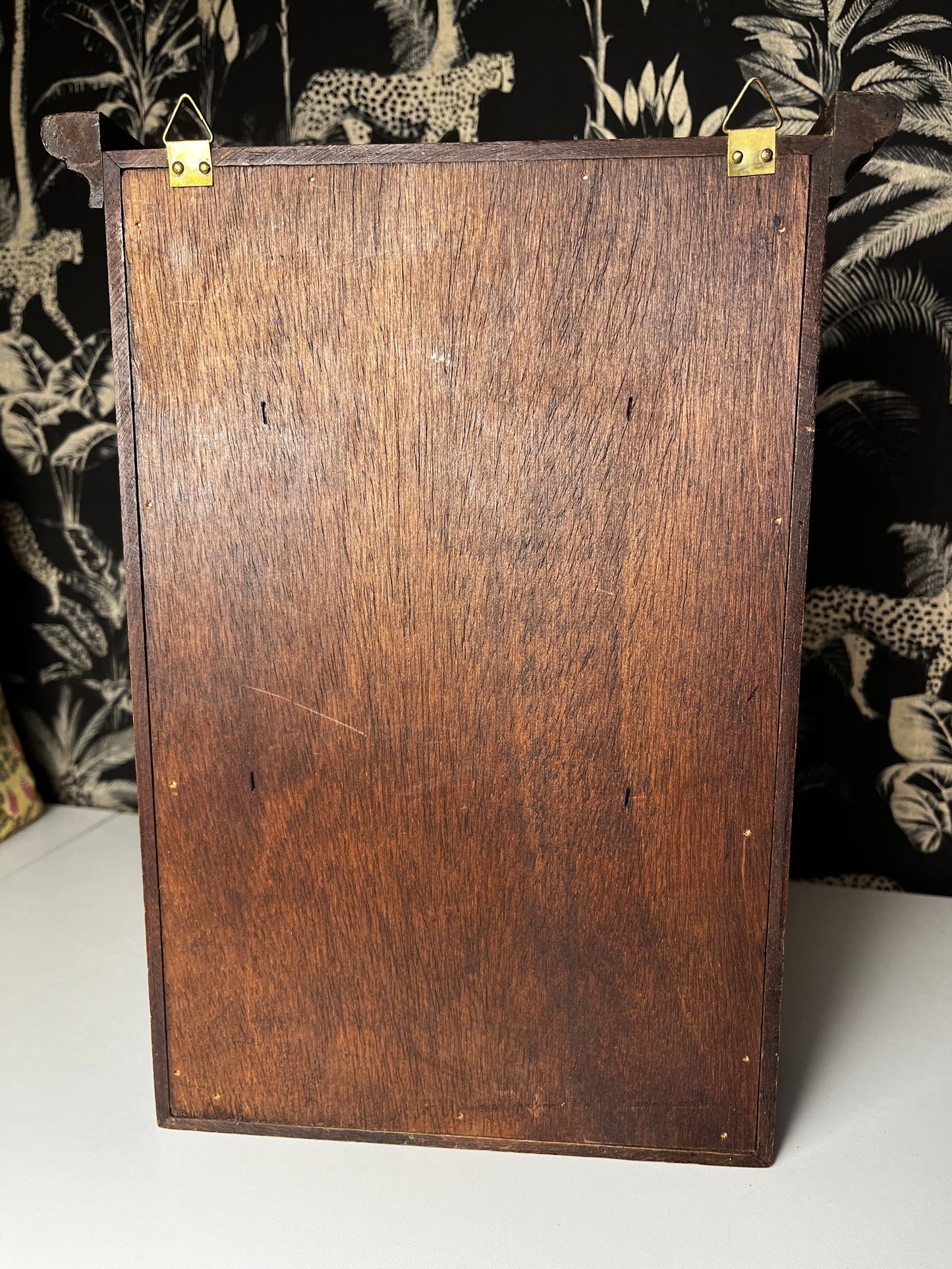 Boîte à clés vintage - Herbier Botanique "Rumex"
